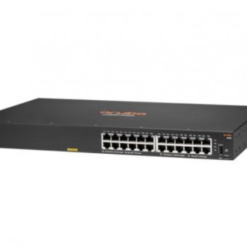 Aruba 6100 24G Class4 PoE 4SFP+ 370W 交換器, JL677A
