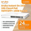 Aruba IOn 1930 24G 4SFP+ 195W Switch, JL683BSwitch