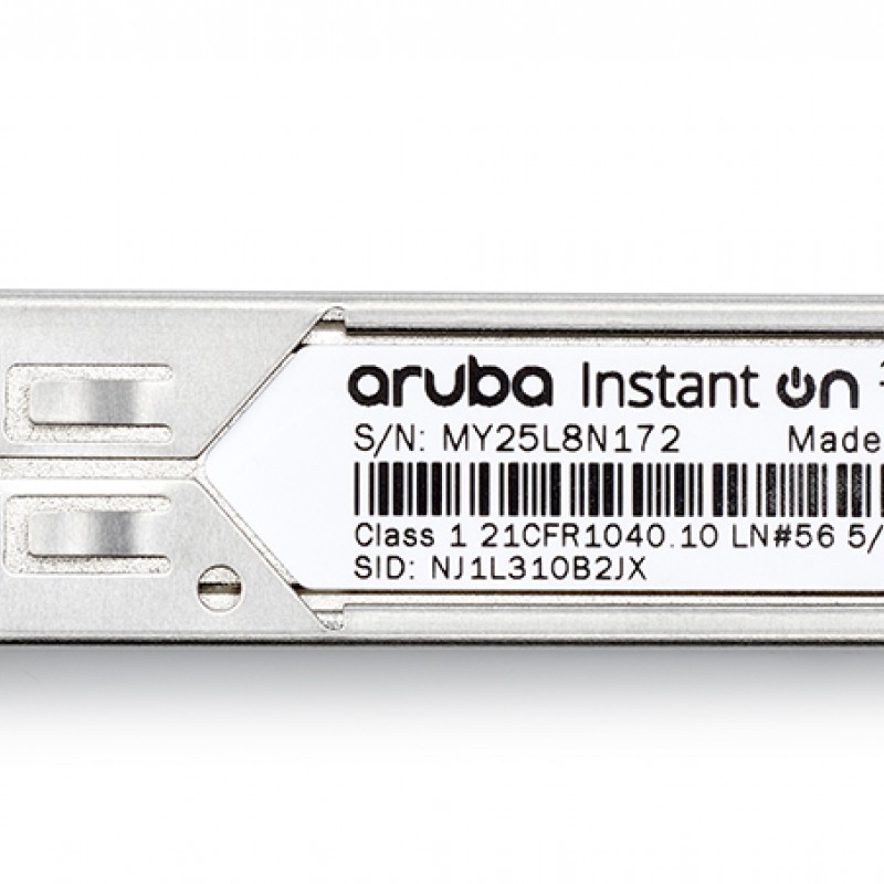 Aruba IOn 1G SFP LC SX 500m MMF 收發器, R9D16A網絡配件