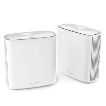 ASUS AX5400 Dual Band Mesh WiFi System Router, ZENWIFI XD6 (2-PK) /WHITE
