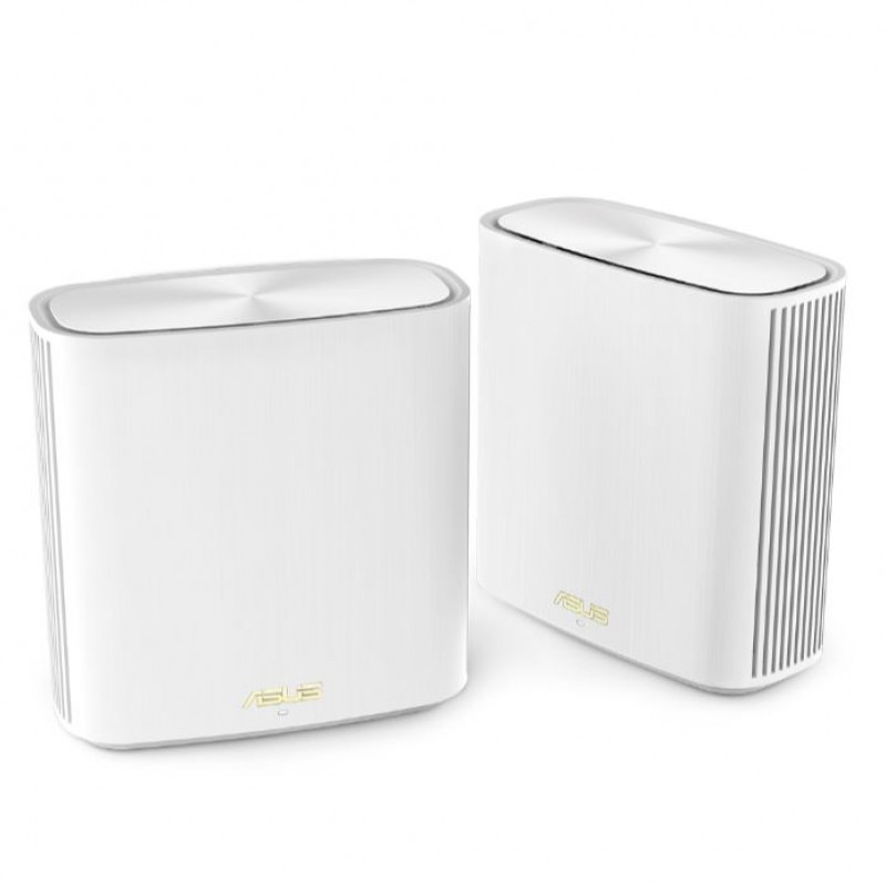 ASUS AX5400 Dual Band Mesh WiFi System Router, ZENWIFI XD6 (2-PK) /WHITERouters