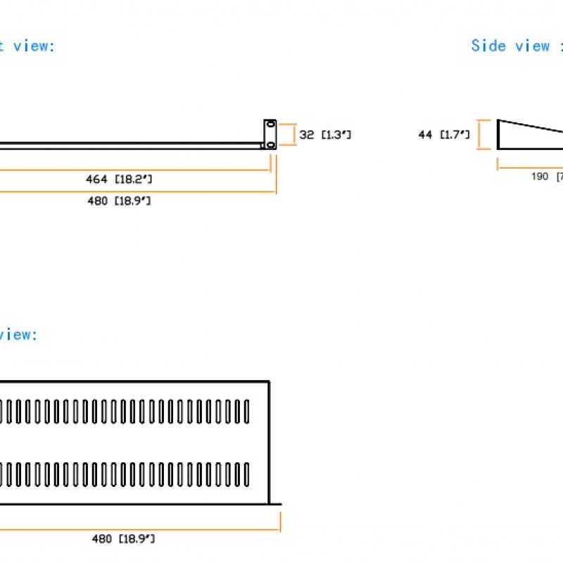 Austin Hughes Cantilever Shelf, MS19