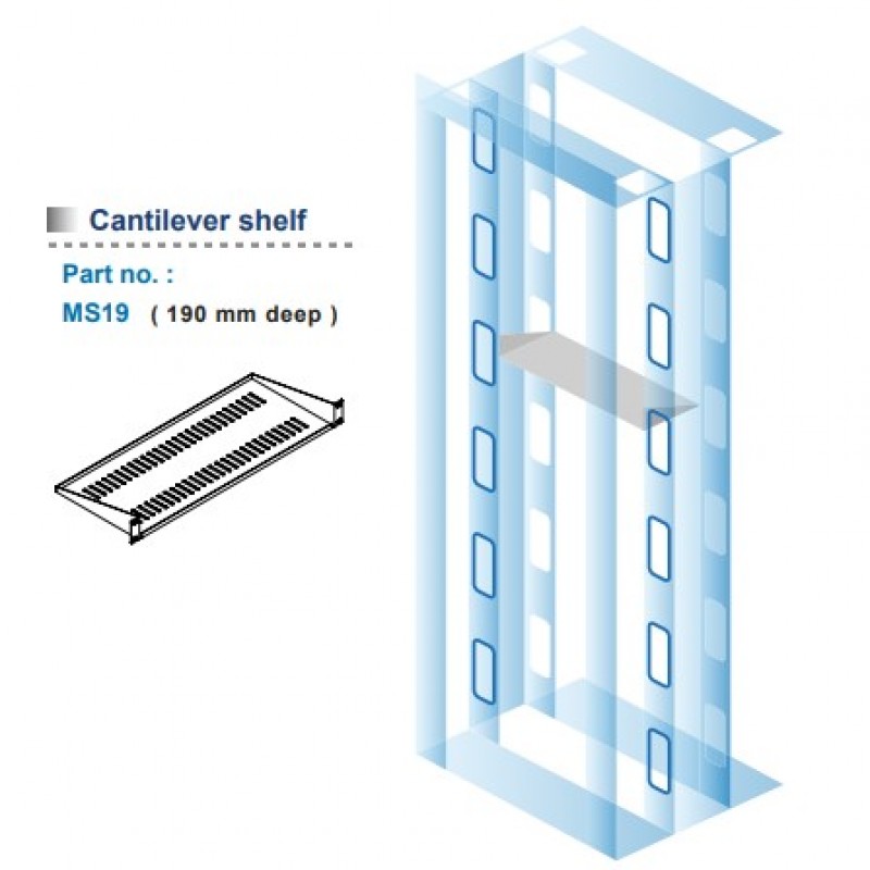 Austin Hughes Cantilever Shelf, MS19