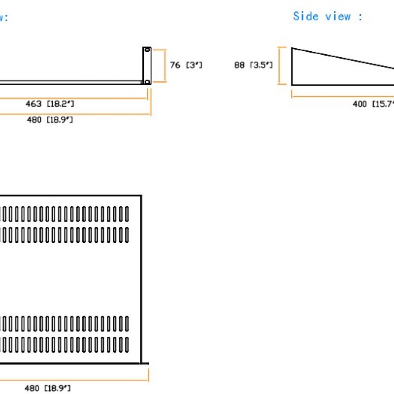 Austin Hughes Cantilever Shelf, MS40