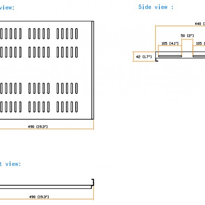 Austin Hughes Fixed Shelf, S44