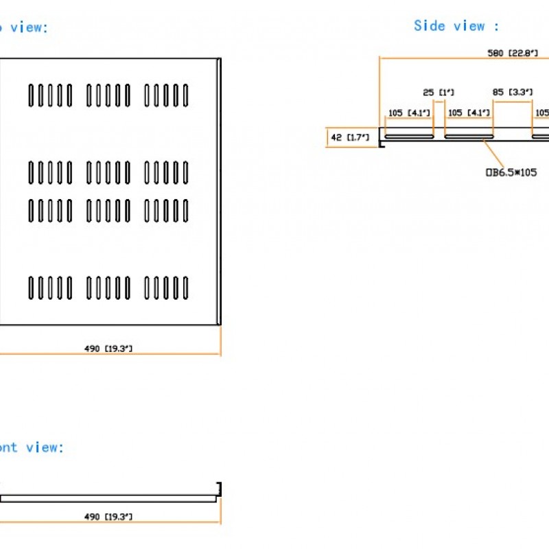 Austin Hughes Fixed Shelf, S58