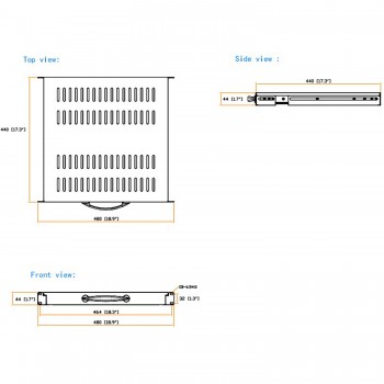 Austin Hughes 滑軌層板, TS44