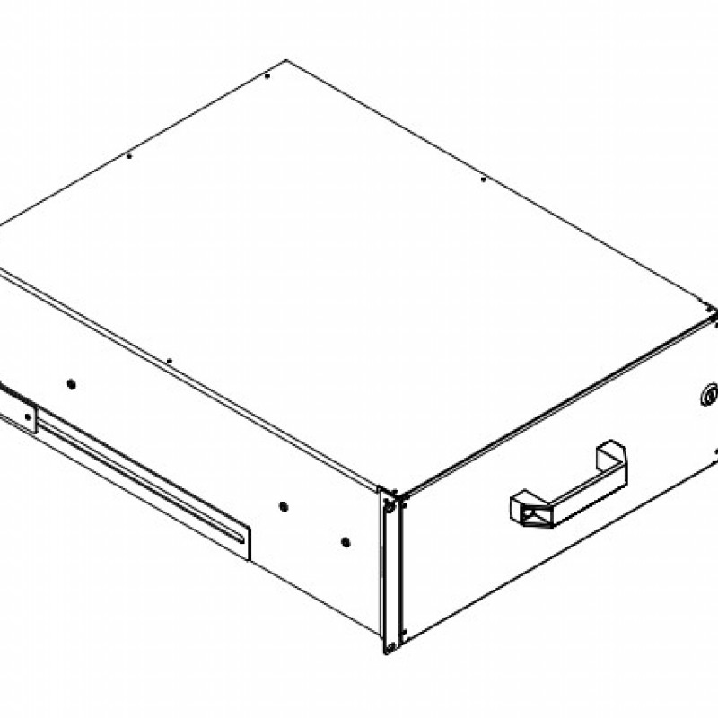 Austin Hughes 4U 有鎖櫃筒, TSD-4U