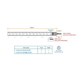 Austin Hughes InfraPower PDU, V12UK135-16A_EN/3B-1