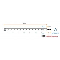 Austin Hughes InfraPower PDU, 12 Outlet, V12UK45-32A-MD/F_EN/3B-1