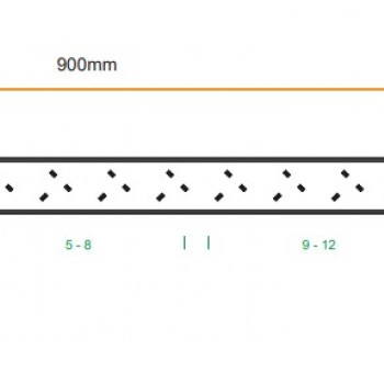 Austin Hughes InfraPower PDU, 12 Outlet, V12UK45-32A-MD/F_EN/3B-1