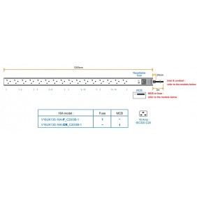 Austin Hughes InfraPower PDU, V16UK135-16A_C20/3B-1