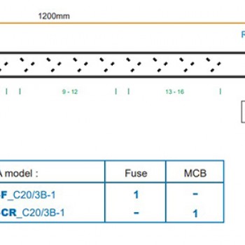 Austin Hughes InfraPower PDU, V16UK135-16A_C20/3B-1