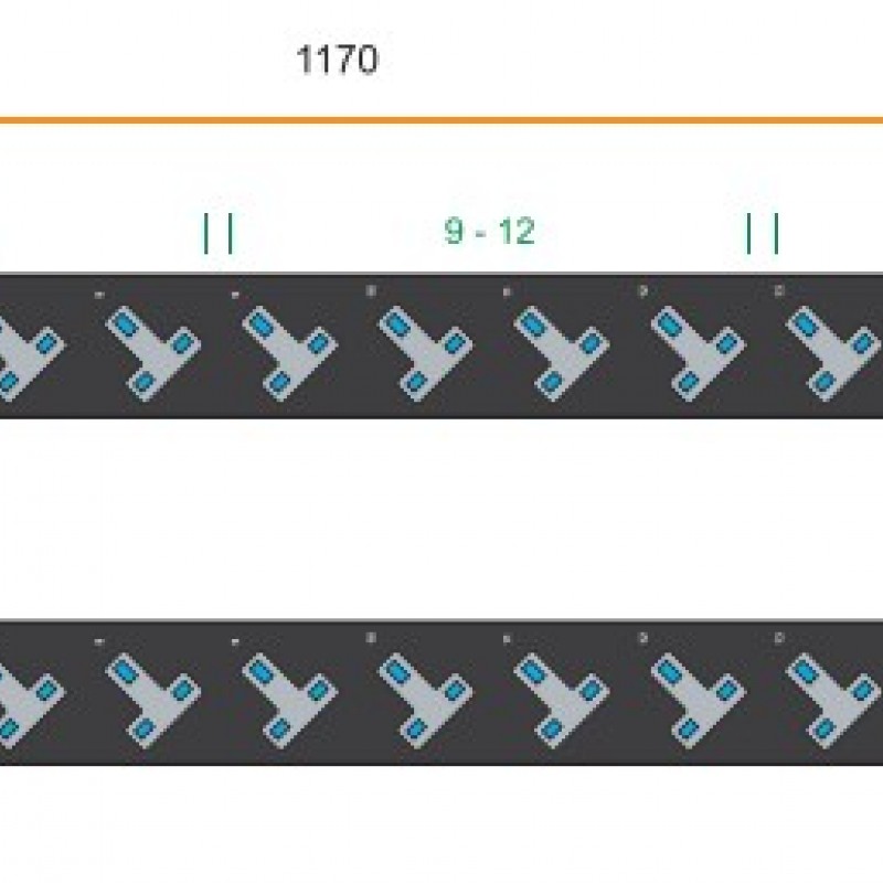 Austin Hughes 機櫃專用拖板, V16UK135-16A_EN/3B-1機櫃專用拖板
