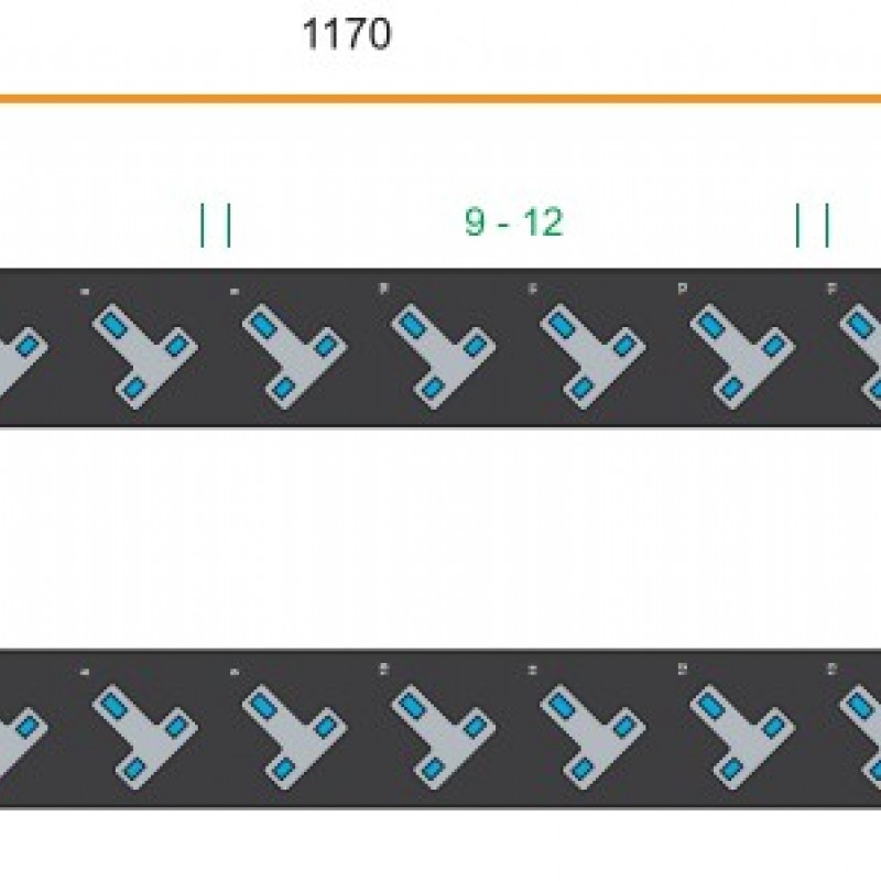 Austin Hughes InfraPower PDU, 16 Outlet, V16UK135-32A_EN/3B-1PDU
