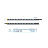 Austin Hughes InfraPower PDU, 16 Outlet, V16UK135-32A_EN/3B-1