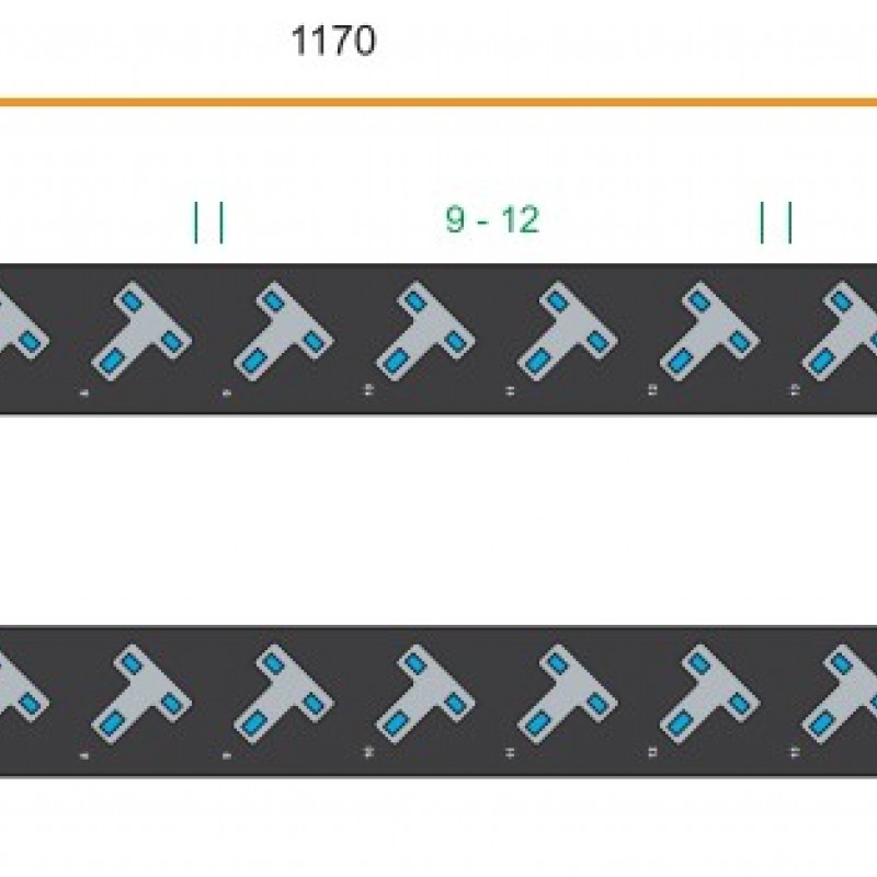 Austin Hughes InfraPower PDU, 16 Outlet, V16UK45-13A_BS/3B-1PDU