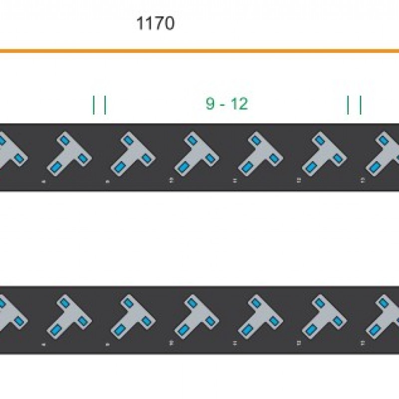 Austin Hughes InfraPower PDU, 16 Outlet, V16UK45-32A_EN/3B-1PDU