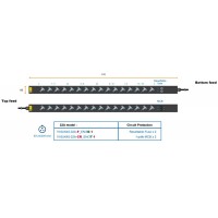 Austin Hughes InfraPower PDU, 16 Outlet, V16UK45-32A_EN/3B-1