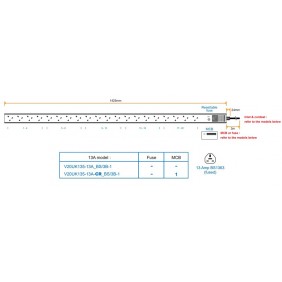 Austin Hughes InfraPower PDU, 20 Outlet, V20UK135-13A_BS/3B-1