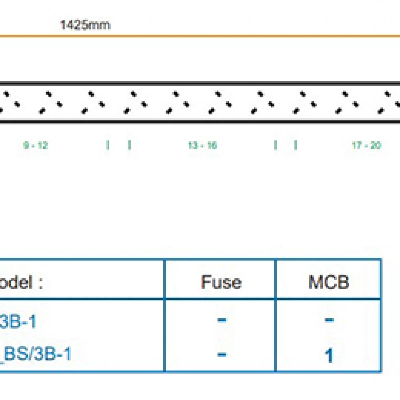 Austin Hughes InfraPower PDU, 20 Outlet, V20UK45-13A_BS/3B-1機櫃專用拖板