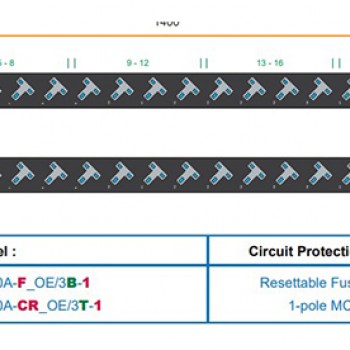 Austin Hughes InfraPower PDU, 20 Outlet, V20UK45-20A_OE/3B-1