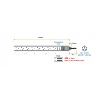 Austin Hughes InfraPower PDU, 8 Outlet, V8UK135-32A_EN/3B-1