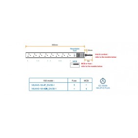 Austin Hughes InfraPower PDU, V8UK45-16A_EN/3B-1