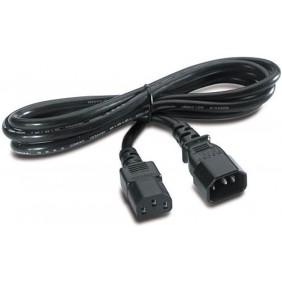 IEC C13 Socket to IEC C14 Plug Power Cord, C13-C14, 2Meter