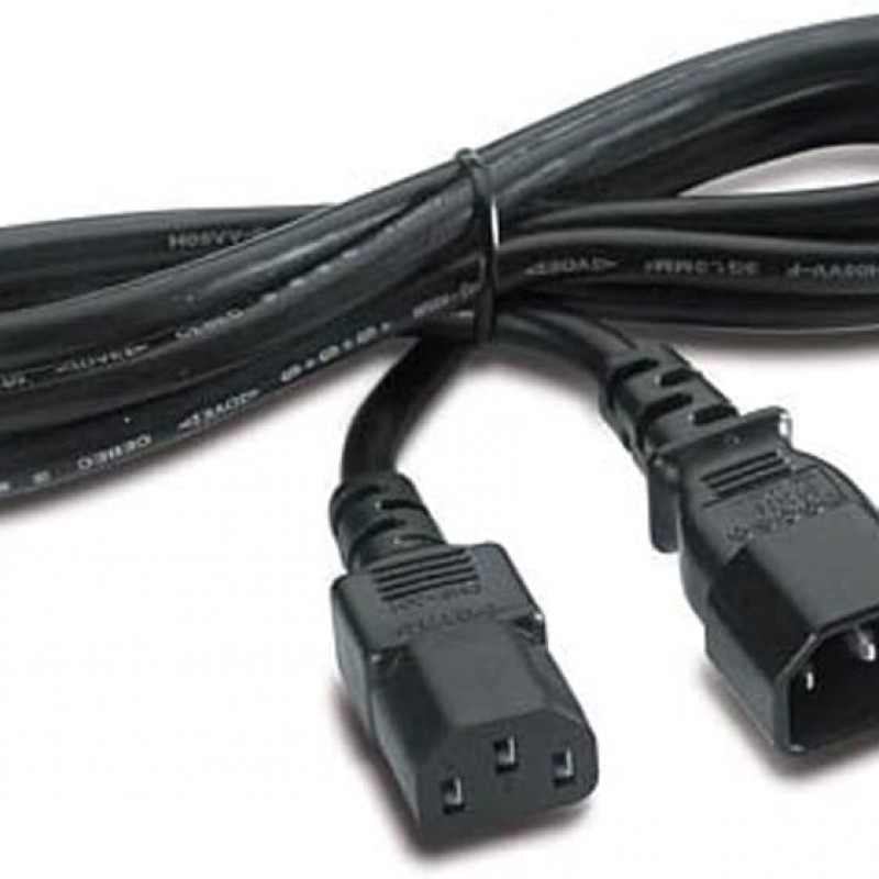 IEC C13 Socket to IEC C14 Plug Power Cord, C13-C14, 1.8米