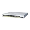Cisco 48-Port Gigabit with 10G SFP+ POE Smart 交換器, CBS220-48P-4X-UK交換器