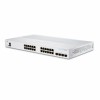 Cisco 24 Port Gigabit with 10G SFP+ Uplink L3 Smart Managed Switch, CBS250-24T-4XSwitches