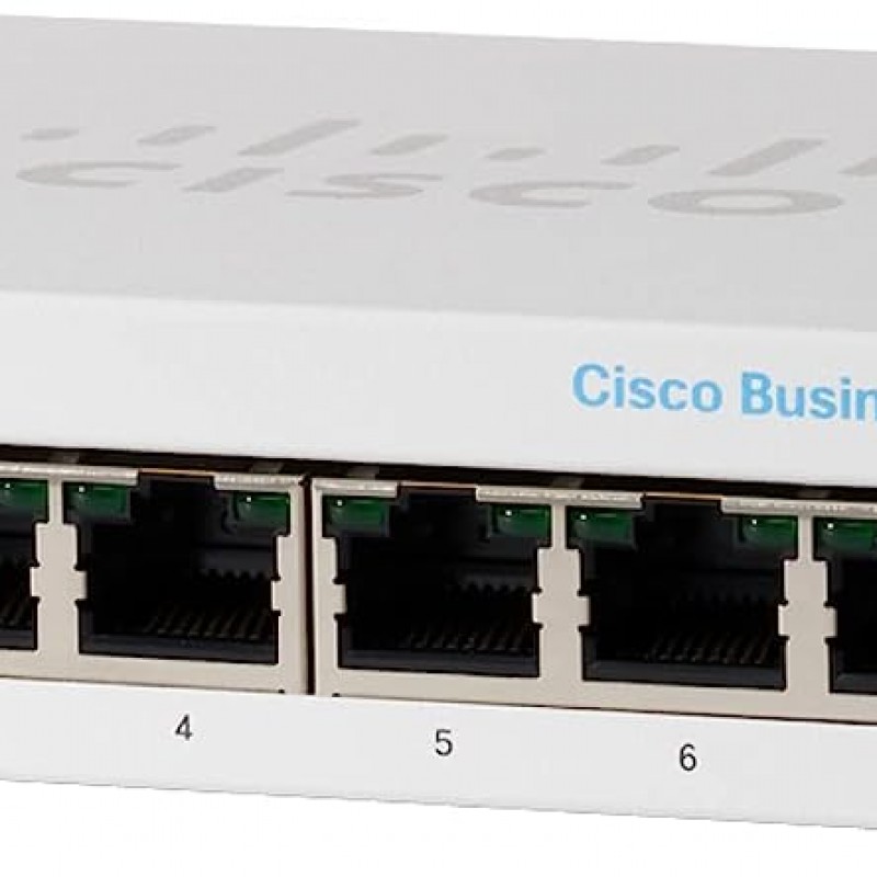 Cisco 8-Port Gigabit Managed Switch, CBS250-8T-DSwitches