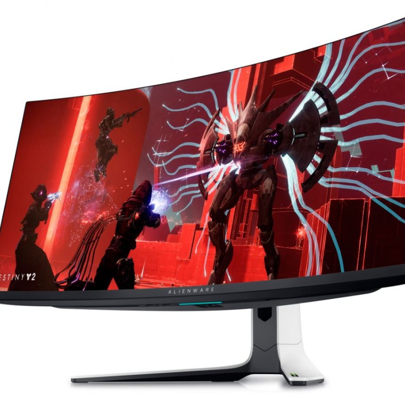 Dell ALIENWARE 34 QD-OLED 遊戲專用曲面顯示器, AW3423DW