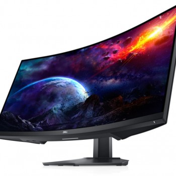 Dell 遊戲專用曲面顯示器, S3422DWG