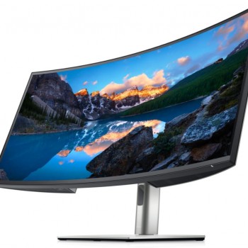 Dell UltraSharp 曲面 USB-C 集線器顯示器, U3421WE