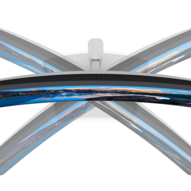 Dell UltraSharp 曲面 USB-C HUB 顯示器, U3821DW