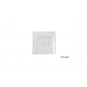 Eight 2 ports Wallplate Cover, FPRJ4502