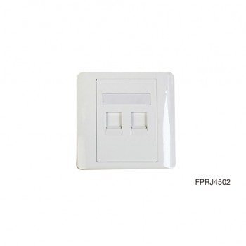Eight 2 ports 模塊牆面板, FPRJ4502