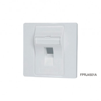 Eight 1 port 傾斜牆面板, FPRJ4501A