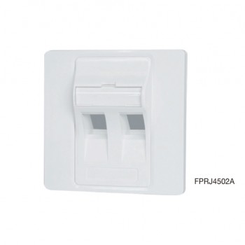 Eight 2 ports 傾斜牆面板, FPRJ4502A