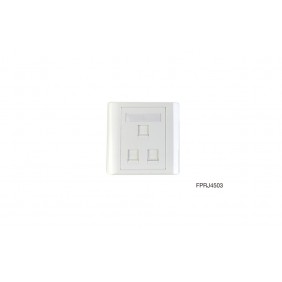 Eight 3 ports Wallplate Cover, FPRJ4503