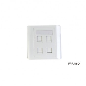 Eight 4 ports 模塊牆面板, FPRJ4504