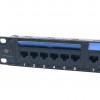 EIGHT 24ports Cat6 配線架, PPCAT624
