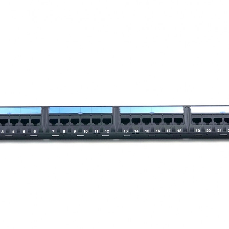 EIGHT 24ports Cat6 配線架, PPCAT624