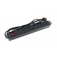 EIGHT BS13A Power Bar with switch PDU, RPB-07SW