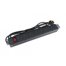 EIGHT BS13A 拖板帶開關掣 PDU, RPB-07SW