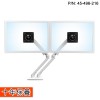 Ergotron MXV Desk Dual Monitor ArmErgotron Industrial