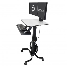 Ergotron WorkFit-C Dual Sit-Stand Workstation, 24-214-085