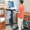 Ergotron WorkFit-C Single HD Sit-Stand Workstation, 24-216-085Ergotron Industrial